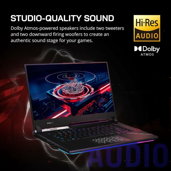 Asus ROG Strix Scar 15 Gaming Laptop - Powerful Specs