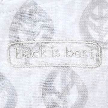 HALO 100% Cotton Muslin Sleepsack Swaddle, 3-Way Adjustable Wearable Blanket, TOG 1.5, Grey Tree Leaf, Small, 3-6 Months