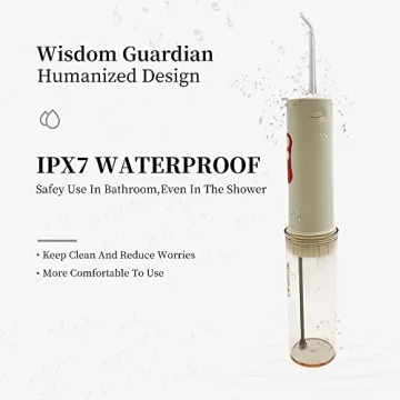 LEJOUR Cordless Water Flosser - Portable & Powerful Dental Care