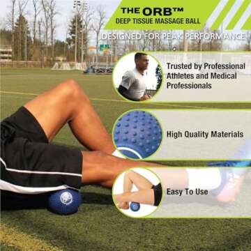 Pro-Tec Athletics Orb Massage Balls, Vary in size and color, Deep Tissue Massage, Muscle Relief, Ham...
