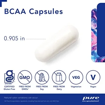 Pure Encapsulations BCAA Capsules for Muscle Support