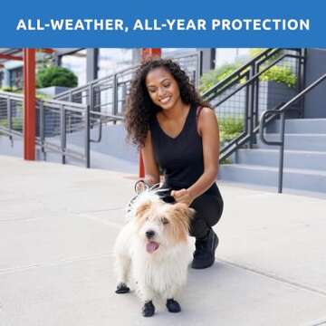 PawZ Rubber Dog Boots for Year-Round Paw Protection