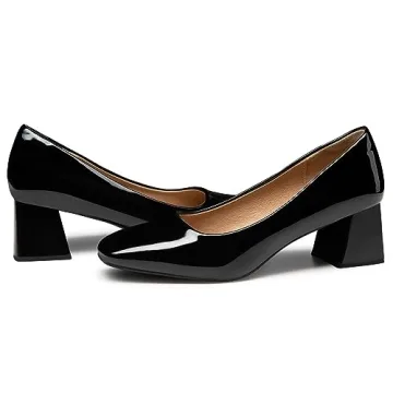 Stylish & Comfortable Women's Low Chunky Block Heels