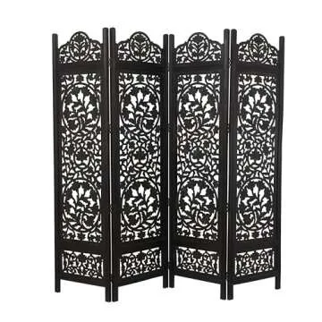 Decorative Floral Handmade Room Divider Screen - Deco 79