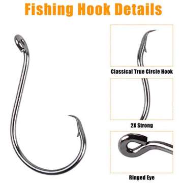 Fishing Hooks Bobbers Tackle Kit,186pcs Freshwater Fishing Gear Tackle Box Included Fishing Hooks,Fishing Bobbers,Sinker Weights Basic Fishing Tackle Starter Kit for Catfish Panfish