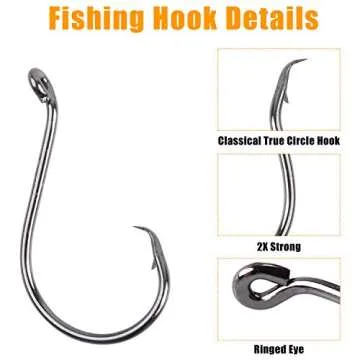 Fishing Hooks Bobbers Tackle Kit,186pcs Freshwater Fishing Gear Tackle Box Included Fishing Hooks,Fishing Bobbers,Sinker Weights Basic Fishing Tackle Starter Kit for Catfish Panfish