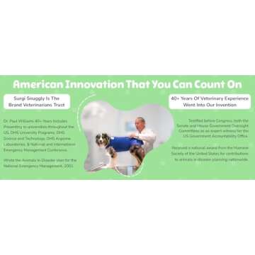 SurgiSnuggly Dog Surgical Recovery Suit for Post-Surgery Comfort