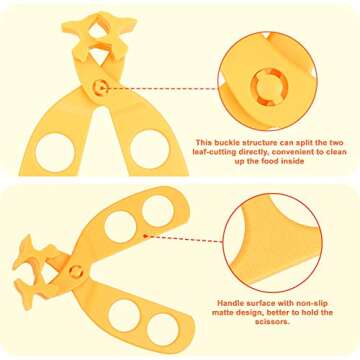 OBloved Multifunction Baby Food Scissor Cutter for Easy Meal Prep