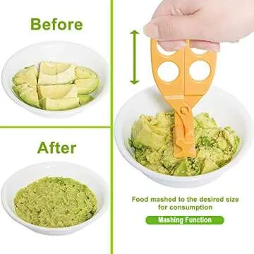 OBloved Multifunction Baby Food Scissor Cutter for Easy Meal Prep