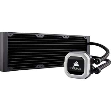Corsair H150i PRO RGB AIO Liquid CPU Cooler for Gamers