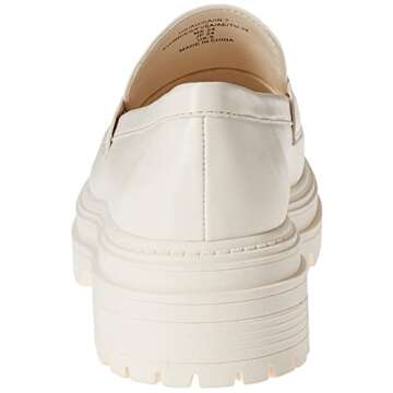 Stylish Ryan Lug Sole Loafer Cream for Women