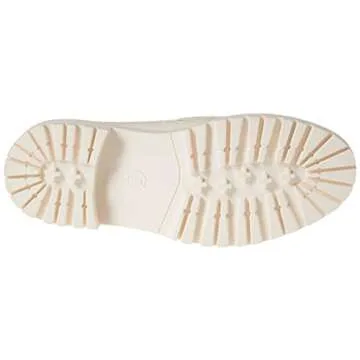 Stylish Ryan Lug Sole Loafer Cream for Women