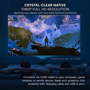 KODAK Luma 450 Portable Full HD Smart Projector