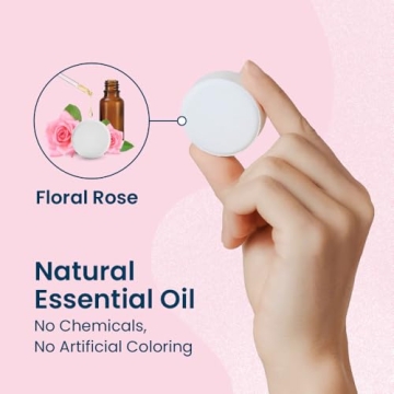 Floral Rose Shower Bombs - Aromatherapy Gift Set for All Ages