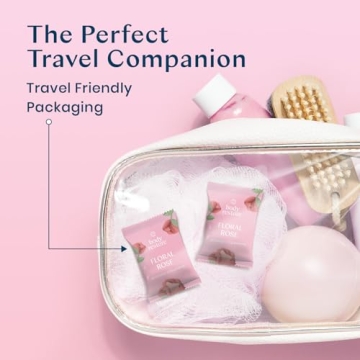 Floral Rose Shower Bombs - Aromatherapy Gift Set for All Ages