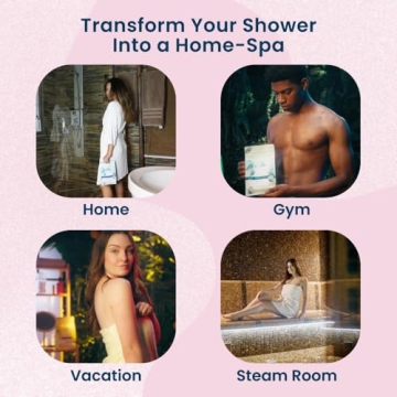 Floral Rose Shower Bombs - Aromatherapy Gift Set for All Ages