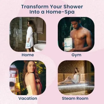 Floral Rose Shower Bombs - Aromatherapy Gift Set for All Ages