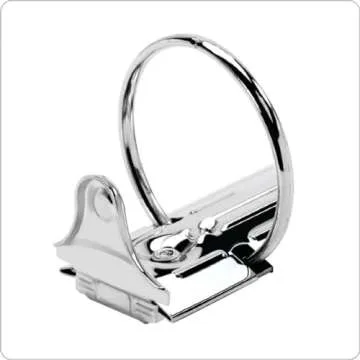 Cardinal Economy 3 Ring Binder, 3 Inch, Presentation View, White, Holds 625 Sheets, Nonstick, PVC Free, 4 Pack of Binders (00430)