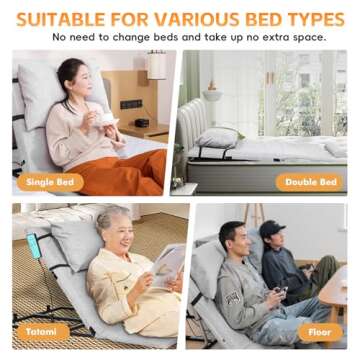 Adjustable Electric Lifting Backrest for Bed Comfort