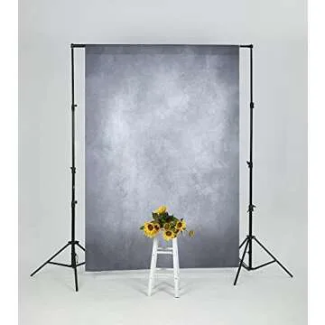 Kate 5x7ft Abstract Blue Grey Backdrop for Photography