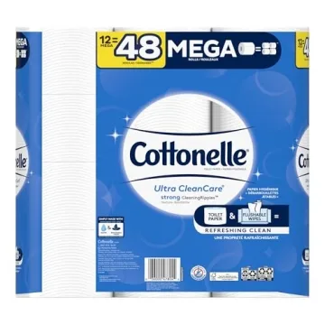 Cottonelle Ultra CleanCare Toilet Paper for Maximum Cleanliness
