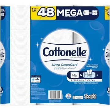 Cottonelle Ultra CleanCare Toilet Paper for Maximum Cleanliness
