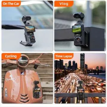 Magnetic Camera Stand Holder Compatible with DJI OSMO Pocket 3, Multifuctional Magnetic Desktop Base Bracket Mount Expansion Adapter Magnet Steering Holder Bracket for DJI OSMO Pocket 3 Accessories