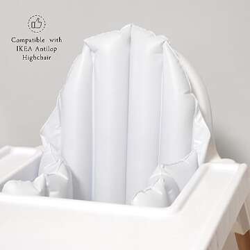 Nibble and Rest Highchair Support Cushion - Inflatable Insert for IKEA Antilop