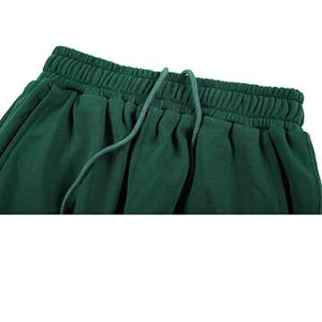 Arnodefrance V Letter Print Pants Hip Hop Letter Yoga Jogging Trousers Hiking Running Sweatpants Green