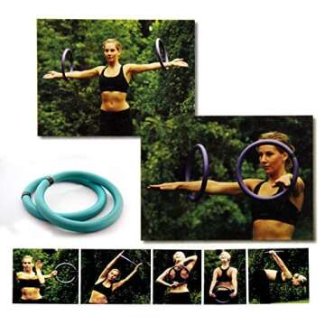 Weighted Sports Hoop: ARMHOOP 200 - Box 200 Gram. 2 Hoops, Workout and Exercise