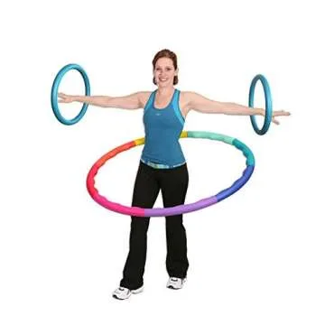 Weighted Sports Hoop: ARMHOOP 200 - Box 200 Gram. 2 Hoops, Workout and Exercise