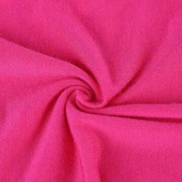 Felix & Flora 3T Girls Leggings Pack Baby Toddler Cotton School Pants(Black/White/Red)