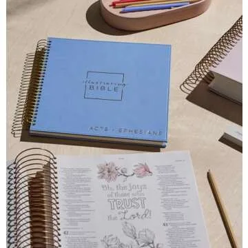 Spiral Bound NIV Journaling Bible for Acts and Ephesians