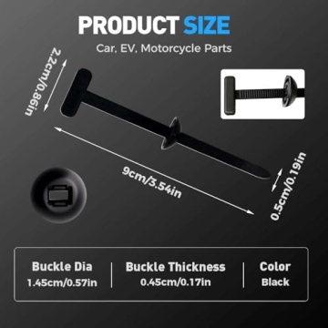 Nylon Universal Cable Tie Buckle for Automotive Repairs