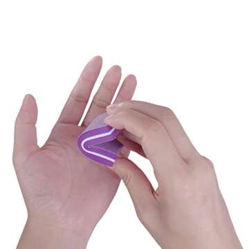 Nail Buffers (100 Pack), Mini Buffer Block Nail File for Acrylic Nails and Natural Nails, 100/180 Grit Nail Buffer Block Bulk Buffing Blocks for Nail Buff Professional Manicure File Blocks Set Purple