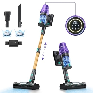 Cordless Vacuum Cleaner with 45Kpa Suction Power
