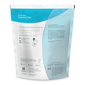 Grab Green Automatic Dishwashing Detergent Pods, 60 Count, Fragrance Free, Plant and Mineral Based, ...