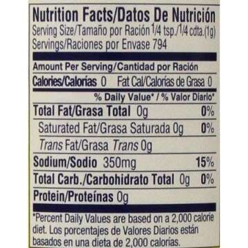 Goya Adobo All Purpose Seasoning with Pepper Extra Large 28 oz Shakeable Canister