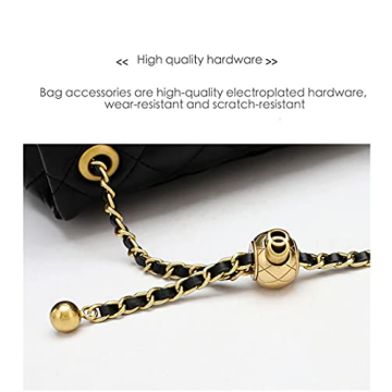 Jopchunm Quilted Crossbody Purse for Stylish Women