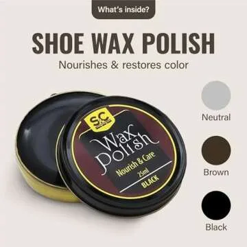 Stone & Clark Shoe Polish & Care Kit - 12PC Set