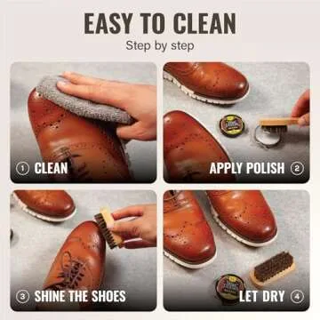 Stone & Clark Shoe Polish & Care Kit - 12PC Set