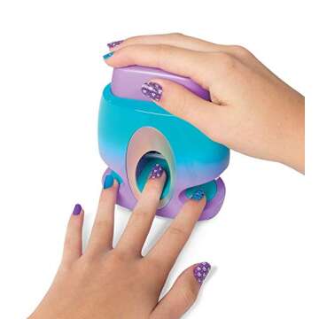 Go Glam Cool Maker Nail Stamper and Daydream Pattern Pack Refill, 7 Patterns to Decorate 175 Nails