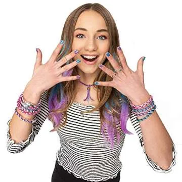 Go Glam Cool Maker Nail Stamper and Daydream Pattern Pack Refill, 7 Patterns to Decorate 175 Nails