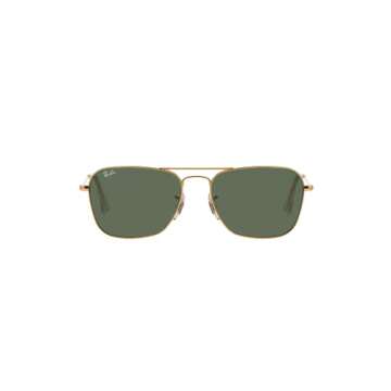 Ray-Ban RB3136 Caravan Sunglasses + Vision Group Accessories Bundle (Arista/Crystal Green (001), 55mm)