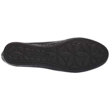 Report Women's VIXON Ballet Flat, Black, 9 M US