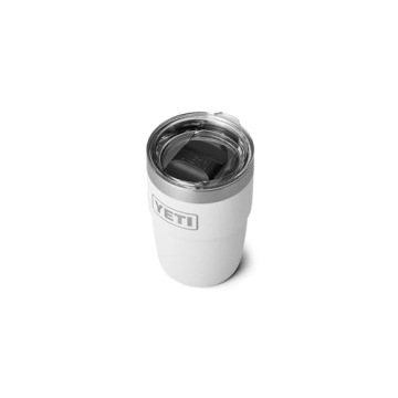YETI Rambler 8 oz Stackable Cup - Insulated Espresso Drinkware in White