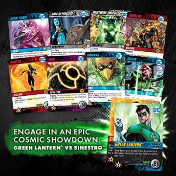 DC Deck Building Game Rivals: Green Lantern vs Sinestro