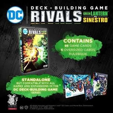 DC Deck Building Game Rivals: Green Lantern vs Sinestro