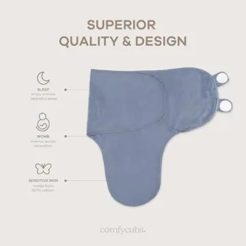 Comfy Cubs Swaddle Blanket for Baby | 3 Pack Infant Sleep Sack