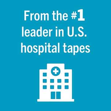 Nexcare Waterproof & Flexible Foam Medical Tape - 6 Rolls